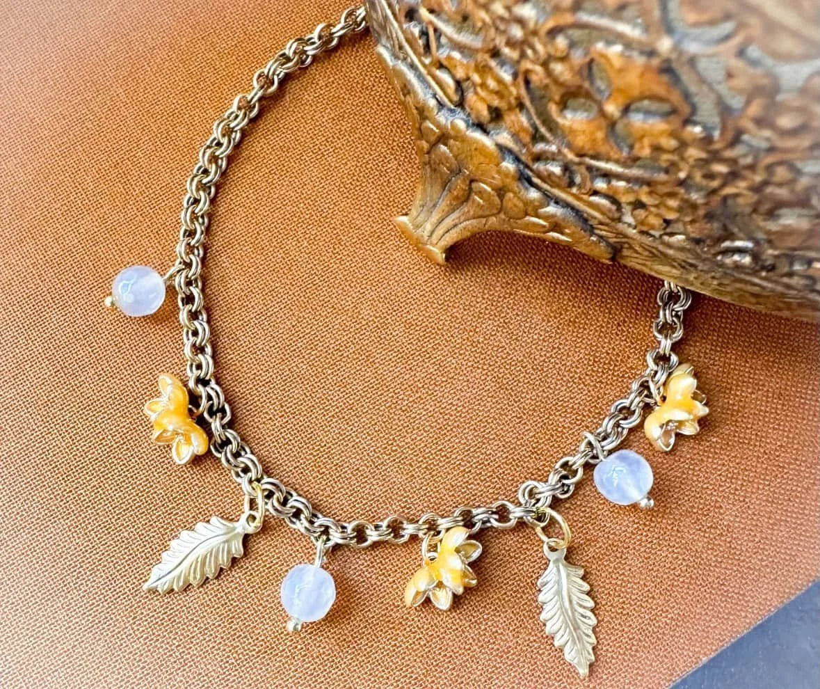 Autumn In A Charm Bracelet Made In Connecticut