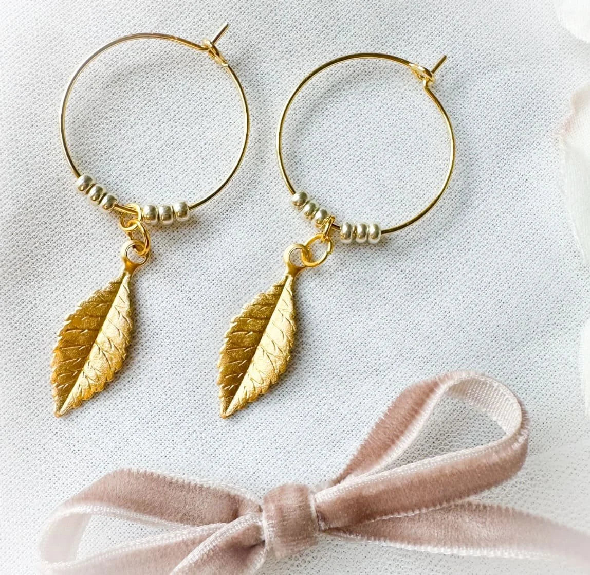 Autumn Whisperer Hoops In