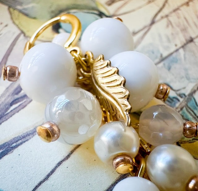 Snowberry Cascade Earrings