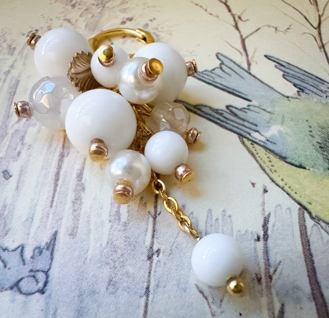 Snowberry Cascade Earrings