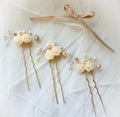 Champagne Rose Hairpins