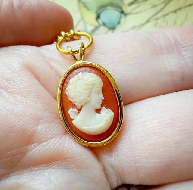Rosalie Cameo Necklace