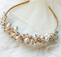 Crystal And Pearl Headband Wedding