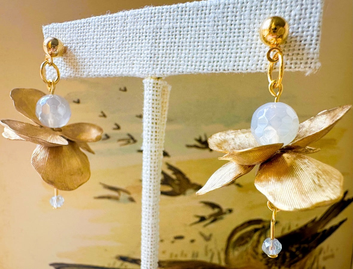 Golden Petals No. 07 Earrings