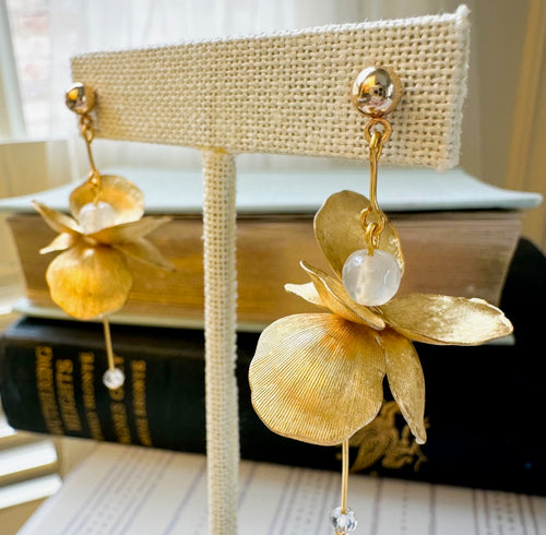 Golden Petals No. 07 Earrings