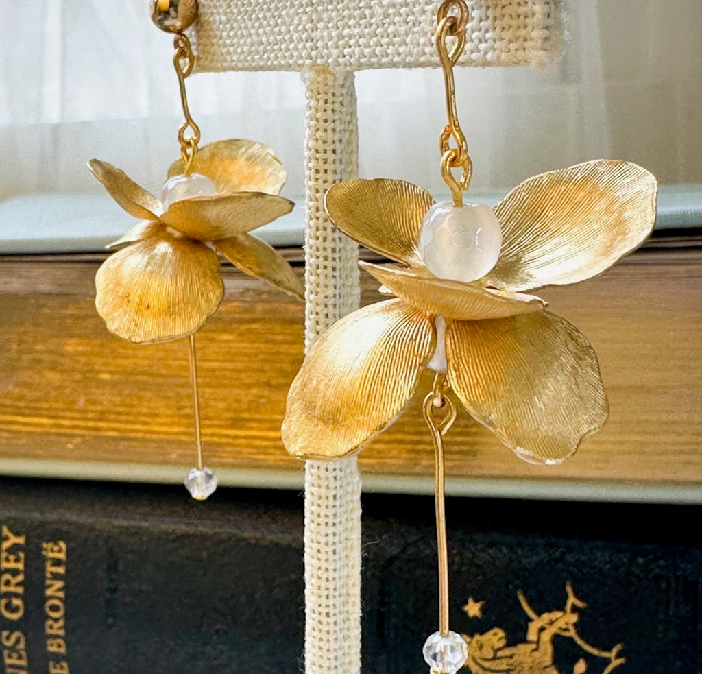 Golden Petals No. 07 Earrings