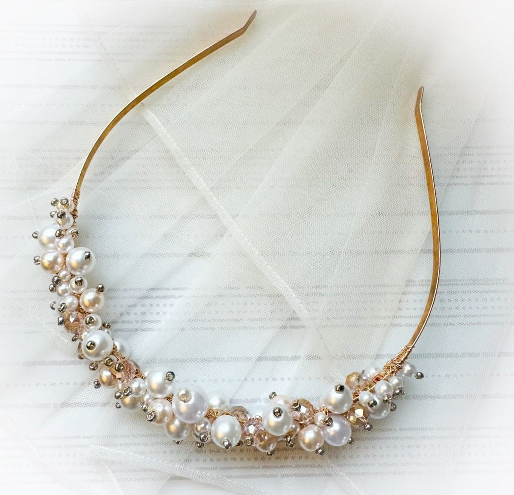Pearl And Crystal Bridal Headband