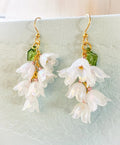 Plum Blossom Earrings Handmade New England