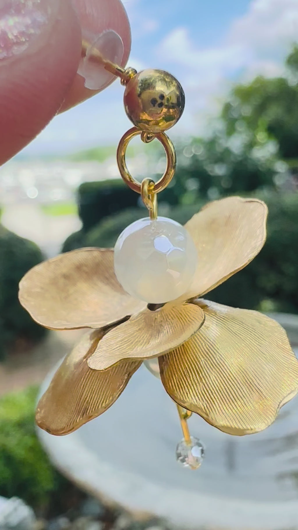 Golden Petals No. 07 Earrings