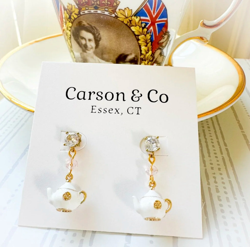 Teapot Earrings