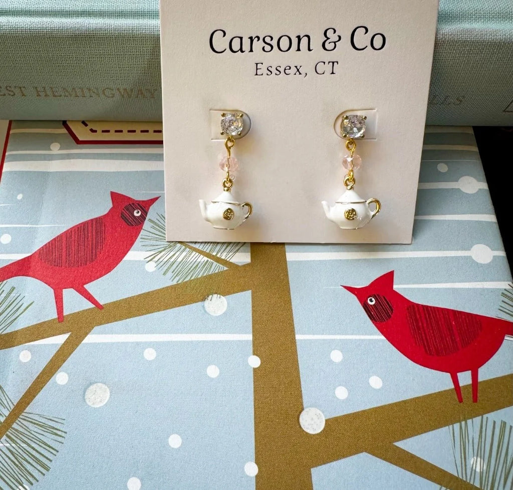 Teapot Earrings