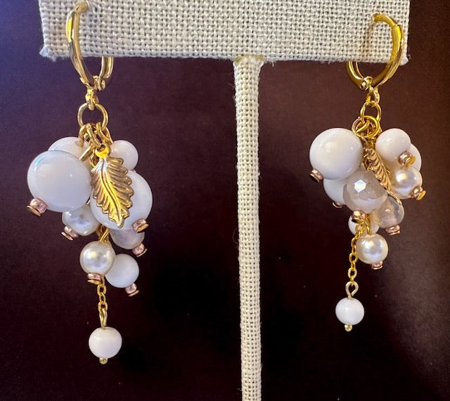 Snowberry Cascade Earrings